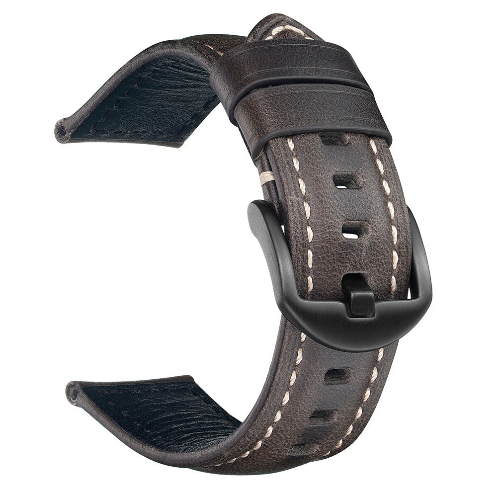 Öl-Vintage Lederband, Detailansicht
